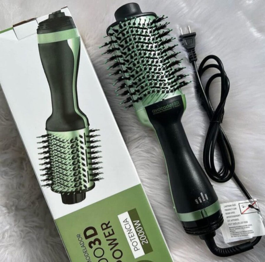Cepillo secador y moldeador Aguacate 3D